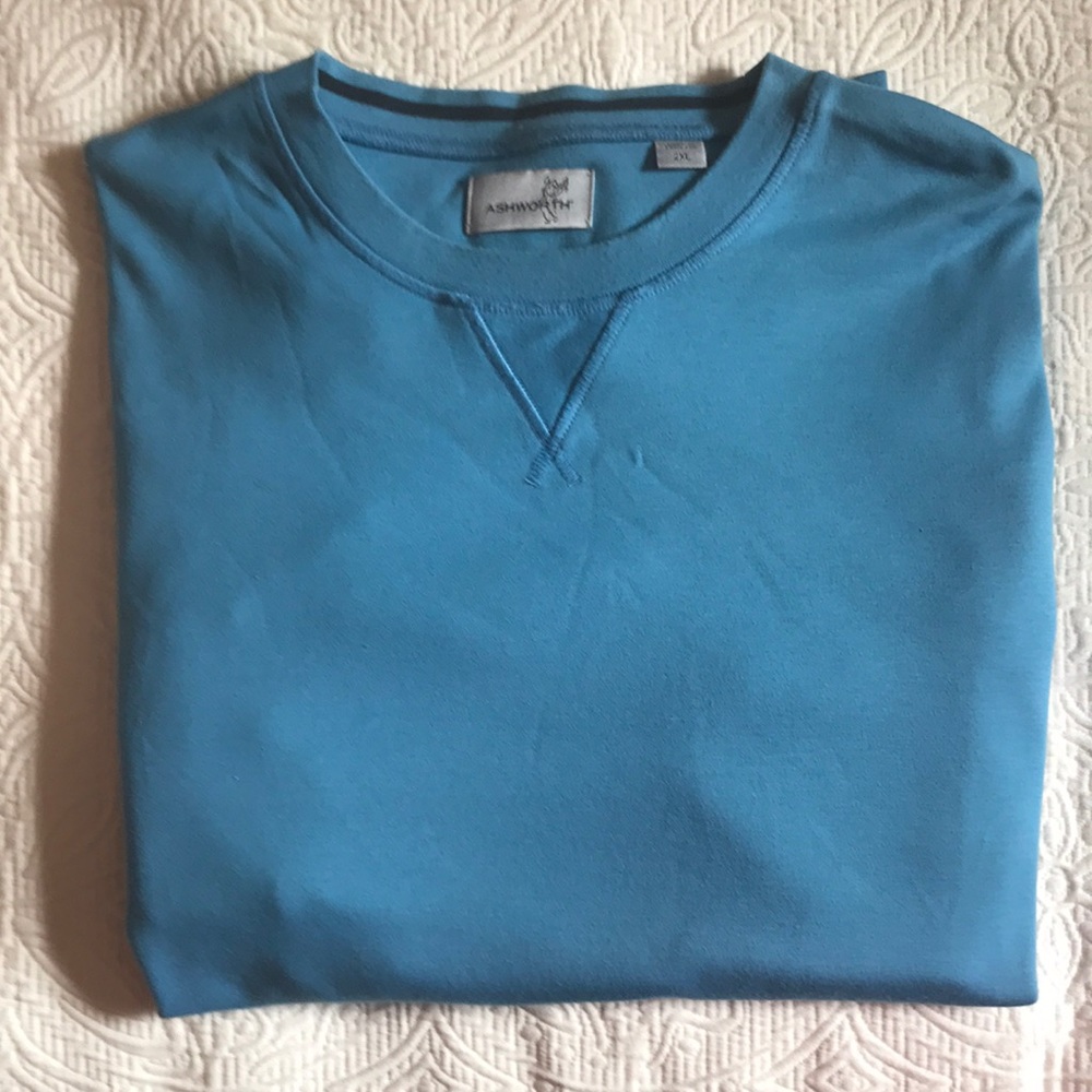 Ashworth Pima Cotton Crew Neck Sweater